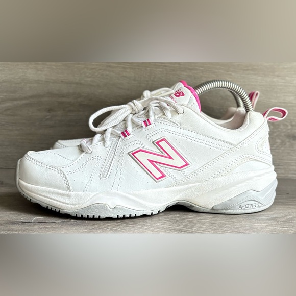 New Balance 608V4 White/Pink Women’s Size 7.5 WX608V4P - Picture 2 of 7